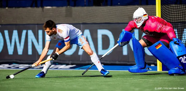 hockeyers spelen gelijk tegen duitsland en verliezen shoot outs