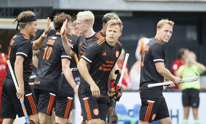 hockeyers verslaan australie in oefenduel