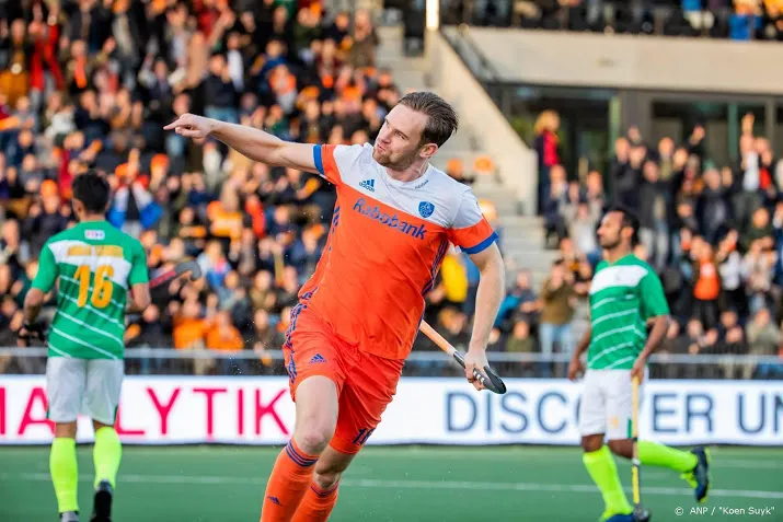hockeyers via zege op pakistan naar tokio