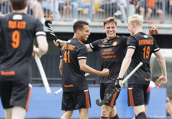 hockeyers winnen ook in laatste pro league duel van spanje