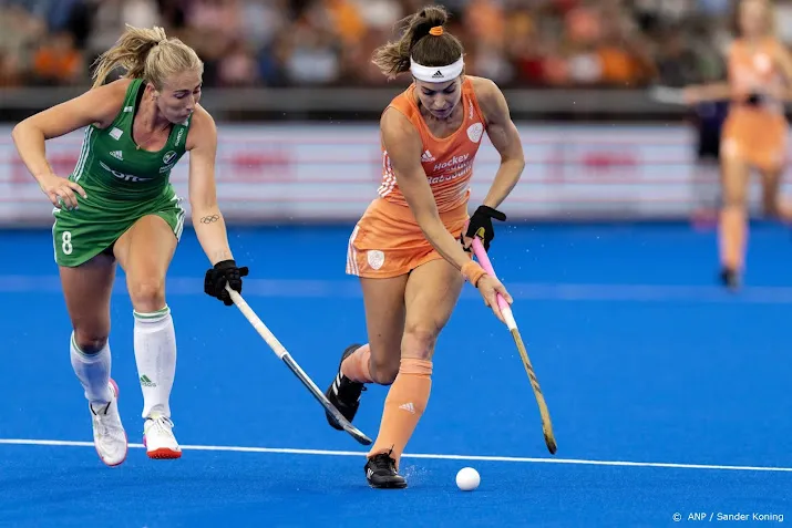 hockeysters beginnen wk met zege op ierland