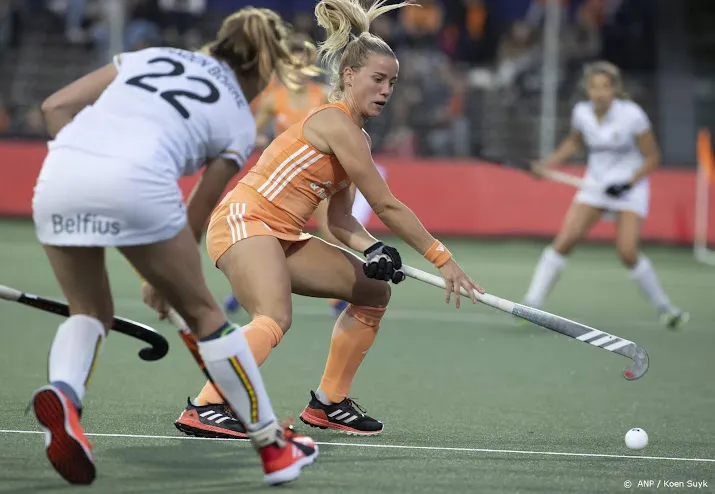 hockeysters luiden seizoen pro league in met zege op belgie