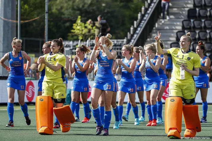 hockeysters na zege op belgie in finale europees kampioenschap
