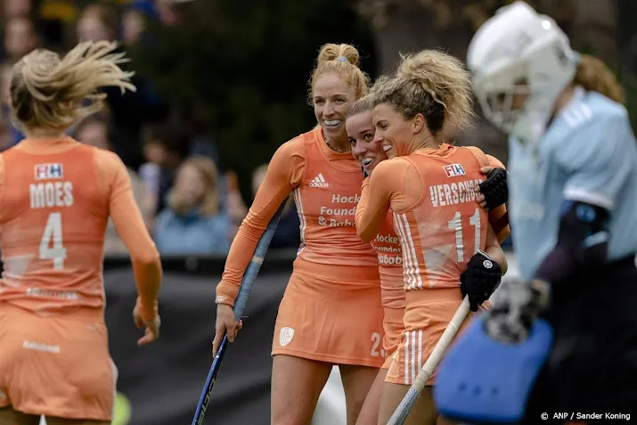 hockeysters winnen nogmaals ruim van nieuw zeeland
