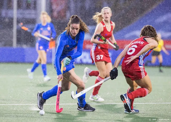 hockeyvrouwen winnen nu wel van groot brittannie