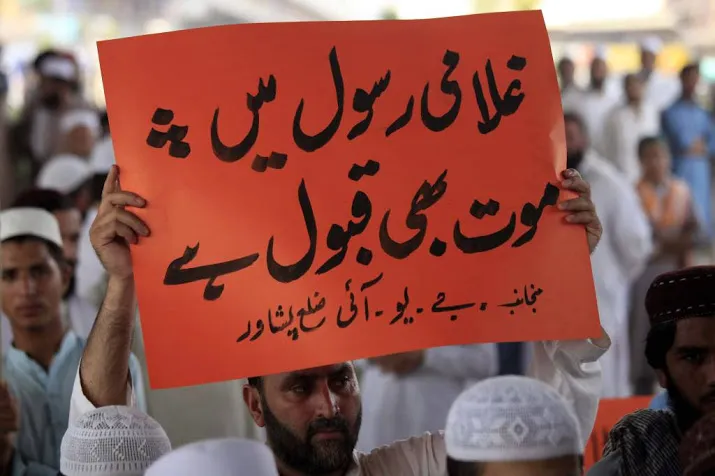 honderden bij mars tegen wilders in pakistan
