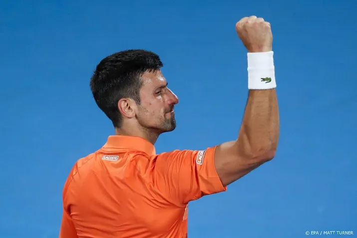 honderdste zege tennisser djokovic op australische bodem