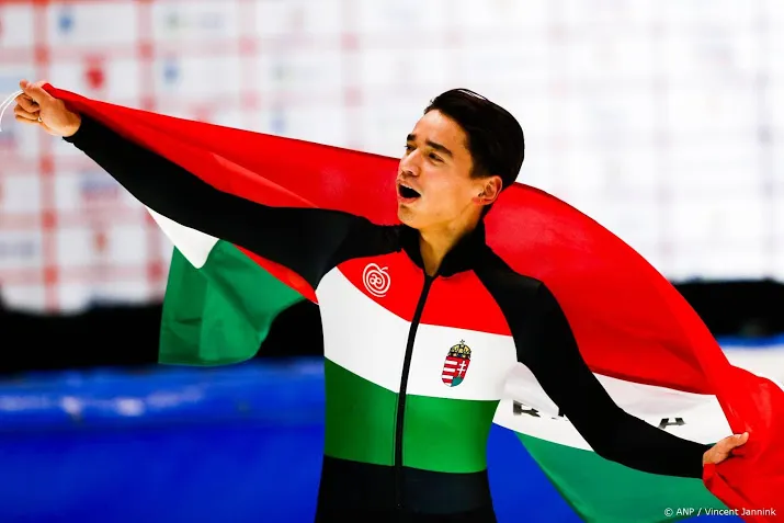 hongaarse shorttracker liu europees kampioen
