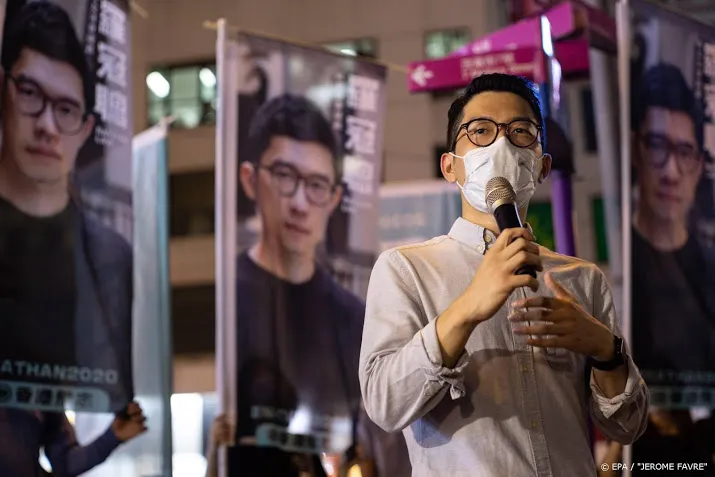 hongkong activist nathan law vlucht naar londen
