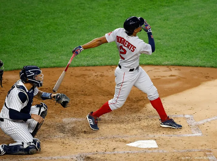 honkballer bogaerts helpt red sox aan zege op orioles