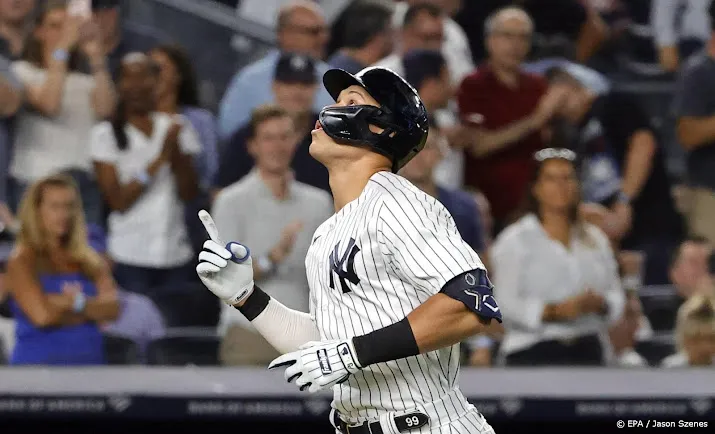 honkballer judge verbreekt amerikaans homerunrecord