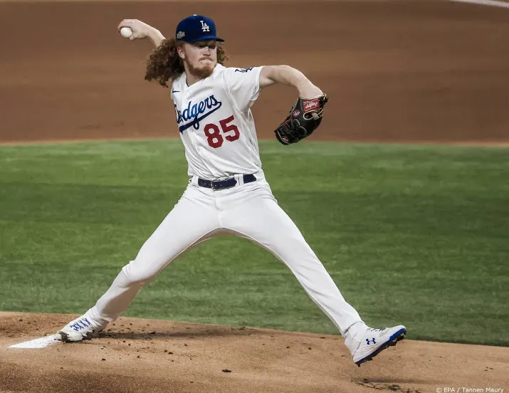 honkballers dodgers verslaan braves en bereiken world series