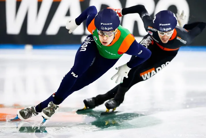 hoogerwerf in selectie voor ek shorttrack