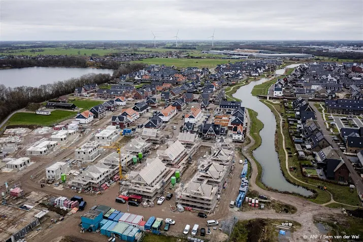 hoogste aantal nieuwbouwwoningen in tien jaar maar nog niet genoeg