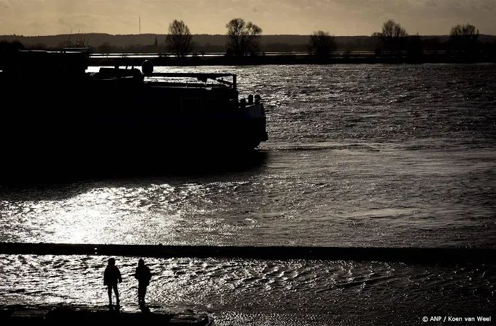 hoogwaterpiek op grote rivieren valt mee