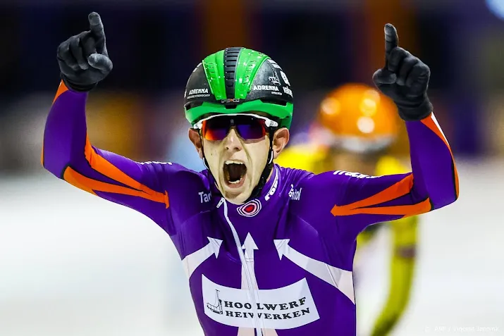 hoolwerf uitgeroepen tot beste marathonschaatser van vorig jaar