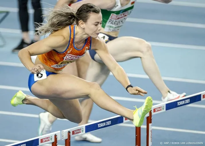 hordeloopster visser op tijd fit voor spelen tokio