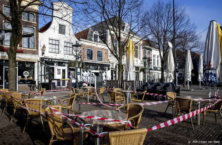 horeca openen terrassen staat hoog op lijstje kabinet