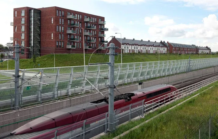 huizen langs spoor moeten beter beschermd