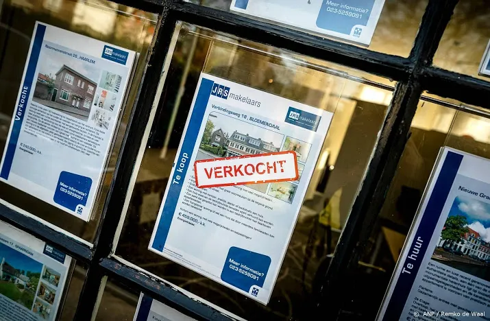 huizenprijzen stijgen iets minder hard