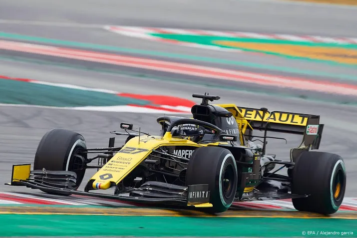 hulkenberg snelste op vierde testdag