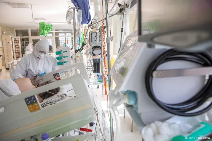 ics nemen 35 nieuwe covid patienten op laagste aantal in maand