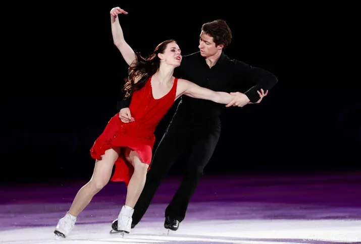 ijsdansers virtue en moir nemen afscheid