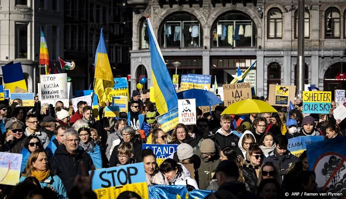 in veel steden zaterdag bijeenkomst tegen oorlog in oekraine