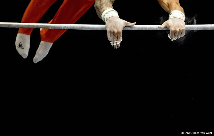 individuele training voor olympische turnploeg in quarantaine