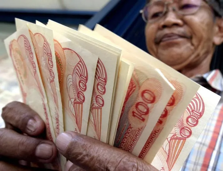 indonesische roepia zakt tot niveau 1998