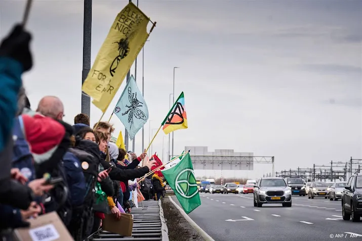 ing demonstratie extinction rebellion op a10 onaanvaardbaar