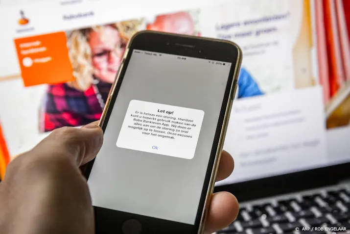 ing kampt met storing bij onlinebankieren