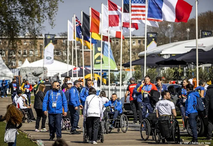 invictus team oekraine met 19 deelnemers in den haag