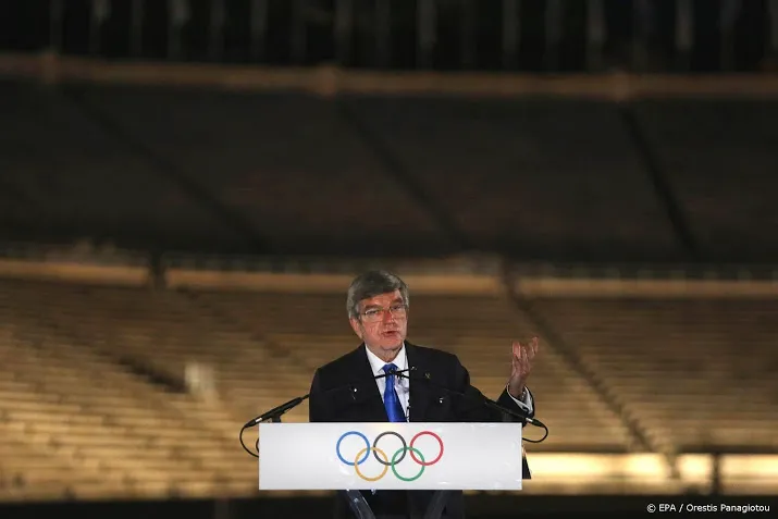 ioc baas bach denkt dat groot deel van olympiers gevaccineerd is