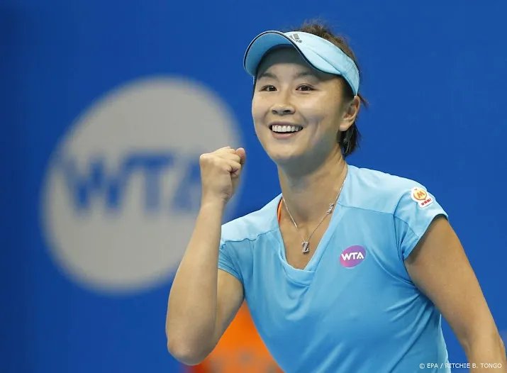 ioc belt opnieuw met tennisster peng