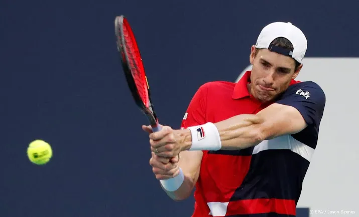 isner stopt opmars auger alliasime in miami
