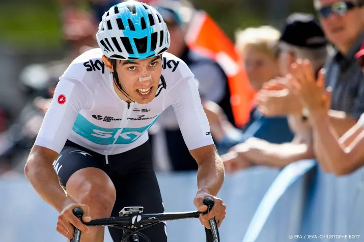 italiaan rosa uit tour met gebroken sleutelbeen
