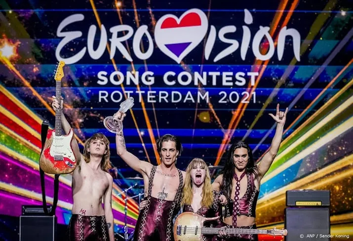 italie wint eurovisie songfestival nederland 23e
