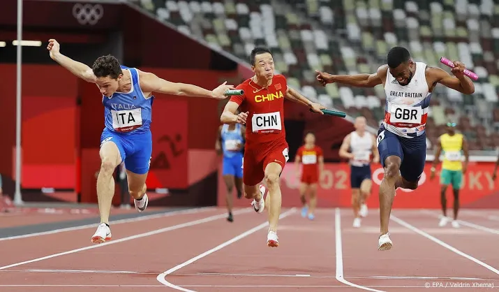 italie wint verrassend estafette 4100 meter bij de mannen