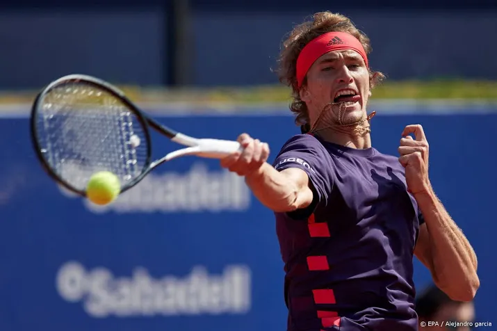 jarry verrast zverev in barcelona