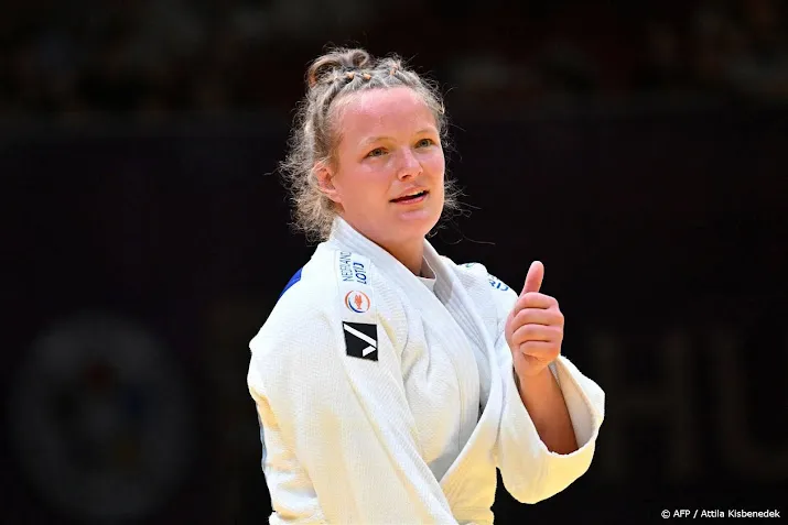 judoda van dijke pakt brons op ek in montpellier