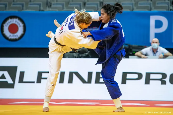 judoka franssen pakt brons op ek in praag