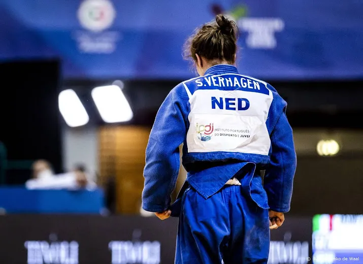 judoka verhagen blijft dromen van tokio en voelt de druk toenemen