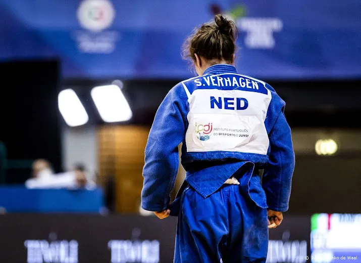 judoka verhagen laat in het midden of ze doorgaat tot parijs 2024