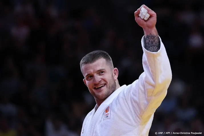 judokas korrel spijkers en van t end strijden op ek om brons
