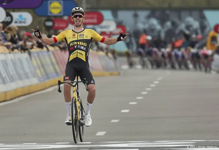 jumbo visma klaar voor favorietenrol in ronde van vlaanderen