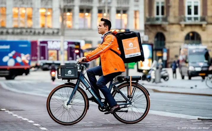 just eat takeaway aast op amerikaanse maaltijdbezorger grubhub