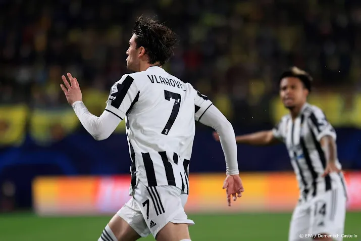 juventus heeft zicht op kwartfinale na gelijkspel bij villarreal