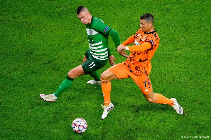 juventus in hongarije met 4 1 langs ferencvaros