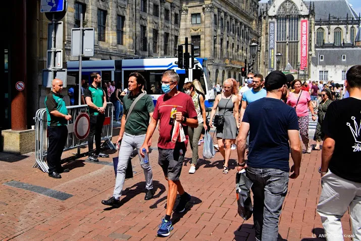 kalverstraat zaterdag druk maar beheersbaar